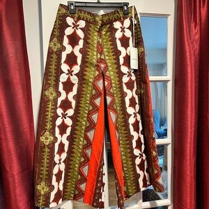 Valentino wide leg pants